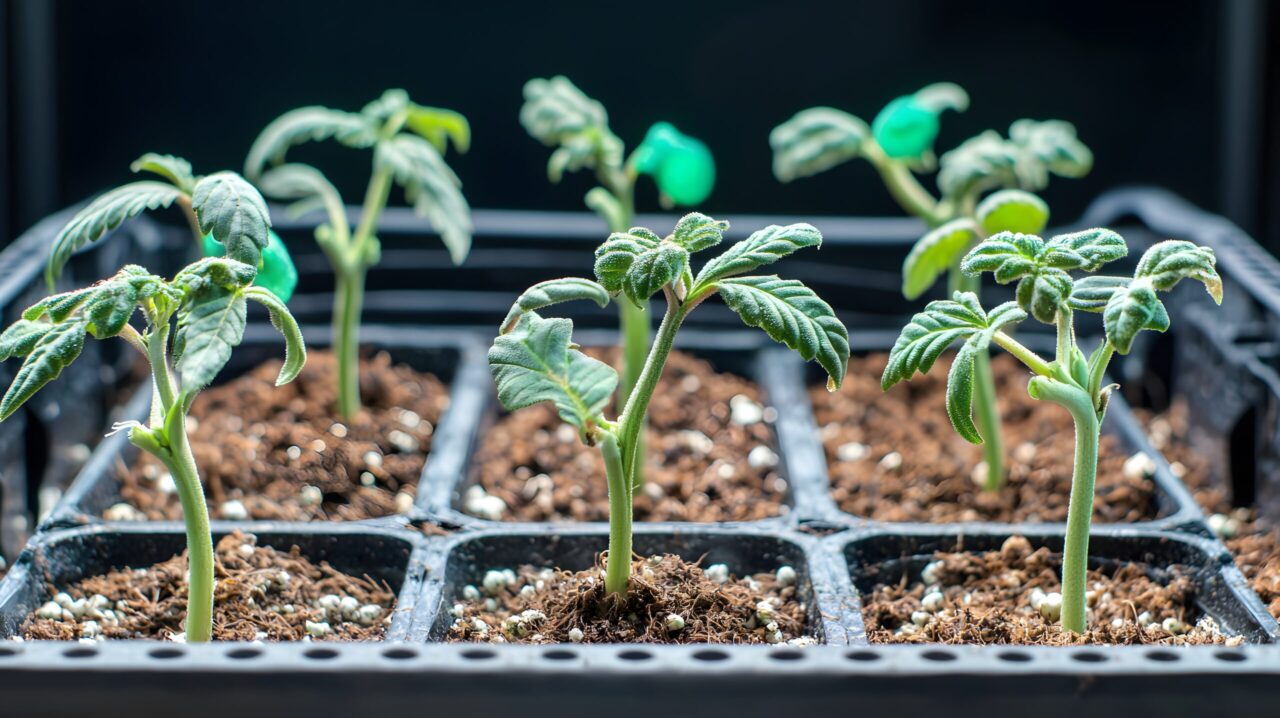 Cannabis vegetative stage week 1 photos